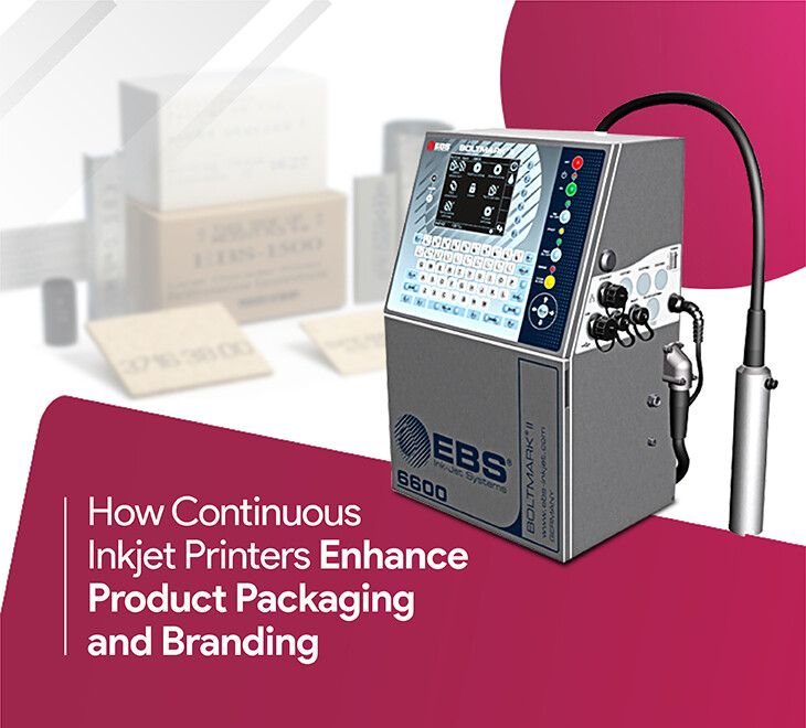 Enhancing Product Packaging: The Impact of Continuous Inkjet Printers on Branding.
